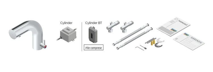 CONFEZIONE Cylinder Tap