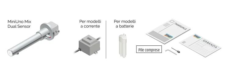 CONFEZIONE Miniuno DualSensor